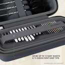 Dartwallet Target BOA Case Navy/Grey