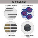 3er Set Steeldarts Target Raymond van Barneveld G 6 SP