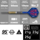 3er Set Steeldarts Target Raymond van Barneveld G 6 SP 21 g