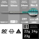3er Set Steeldarts Target Hydro 01