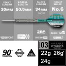 3er Set Steeldarts Target Hydro 03 22 g