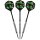 3er Set Steeldarts Bulls Chaos Green