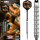 3er Set Steeldarts Bulls Chaos Orange