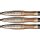 3er Set Steeldarts Bulls Bronzo Flux