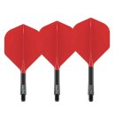 Red Dragon Nitro Flite No.2 Black/Red Inter - 22,5 mm