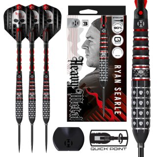 3er Set Steeldarts Harrows Ryan Searle "Heavy Metal"  Series 3 QPS 24 g