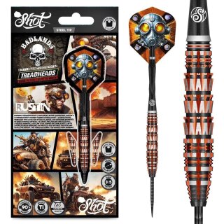 3er Set Steeldarts Shot Badlands Rustin 25g