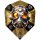 3er Set Steeldarts Shot Badlands The Sheriff
