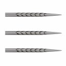 3x Shot Tribal Weapon Silver Steel Tip Dart Points 32 mm