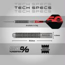 3er Set Steeldarts Red Dragon 50 Year Collection Element 6 B