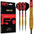 3er Set Steeldarts Red Dragon 50 Year Collection Golden Virgin 5