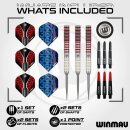 3er Set Steeldarts Winmau Team 360 Jack Johnson
