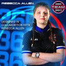 3er Set Steeldarts Winmau Team 360 Rebecca Allen