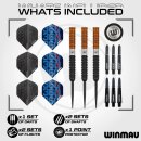 3er Set Steeldarts Winmau Team 360 Ben Townley