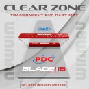 Winmau Dartmatte PVC Clearzone with Oche