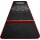 Dartteppich Bulls Carpet Black/Red 300 x 60 mit Oche