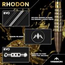 3er Set Steeldarts Mission Rhodon 95 %
