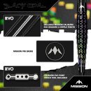 3er Set Steeldarts Mission Black Opal