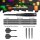 3er Set Steeldarts Mission Black Opal