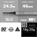 3er Set Softdarts Target Cryo 13