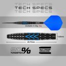 3er Set Steeldarts Red Dragon AMP Torpedo
