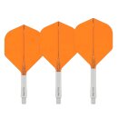 Red Dragon Nitro Flite No.2 White/Orange