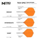 Red Dragon Nitro Flite No.2 White/Orange