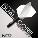 Red Dragon Nitro Flite No.2 Black/White Inter - 22,5 mm