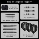 3er Set Steeldarts Harrows Supergrip Bomb QPS 23 g