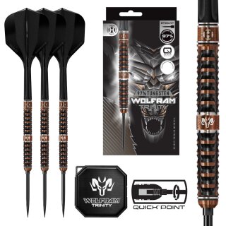 3er Set Steeldarts Harrows Wolfram Trinity QPS