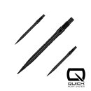 3x Harrows Quick Point Micro Ridge black 30 mm