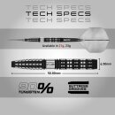 3er Set Steeldarts Red Dragon Recon Tapered