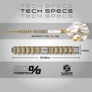 3er Set Steeldarts Red Dragon Paradym Gold & Silver Parallel 24 g