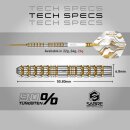 3er Set Steeldarts Red Dragon Paradym Gold & Silver Parallel 24 g