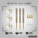 3er Set Steeldarts Red Dragon Paradym Gold & Silver Parallel 24 g