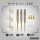 3er Set Steeldarts Red Dragon Paradym Gold & Silver Torpedo