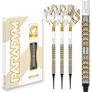 3er Set Softdarts Red Dragon Paradym Gold Parallel