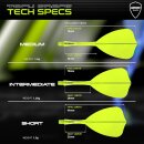 Winmau Fusion Arrow Yellow