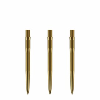 3x Caliburn Spitzen Evo Smooth Gold 28 mm EVO021