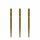 3x Caliburn Spitzen Evo Smooth Gold 32 mm EVO022