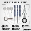 3er Set Steeldarts Winmau Lunaris Parallel Switch Point