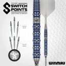 3er Set Steeldarts Winmau Lunaris Parallel Switch Point