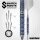 3er Set Steeldarts Winmau Lunaris Parallel Switch Point