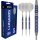 3er Set Steeldarts Winmau Lunaris Parallel Switch Point