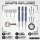 3er Set Steeldarts Winmau Lunaris Parallel Switch Point