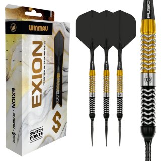 3er Set Steeldarts Winmau Exion Parallel Switch Point 24 g