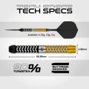 3er Set Steeldarts Winmau Exion Parallel Switch Point 24 g
