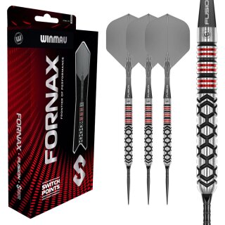 3er Set Steeldarts Winmau Fornax Parallel Switch Point
