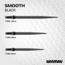 3x Winmau Switch Point Smooth Black 26 mm
