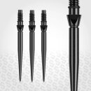 3x Winmau Switch Point Smooth Black 30 mm